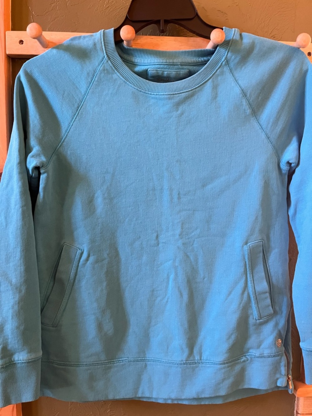 Lilly pulitzer blue crew sweatshirt luxletic